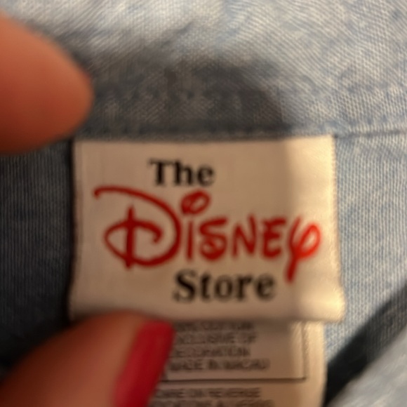 Disney Vintage Embroidered Chambray Vest - Picture 5 of 10